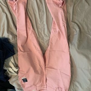 Pink jeans